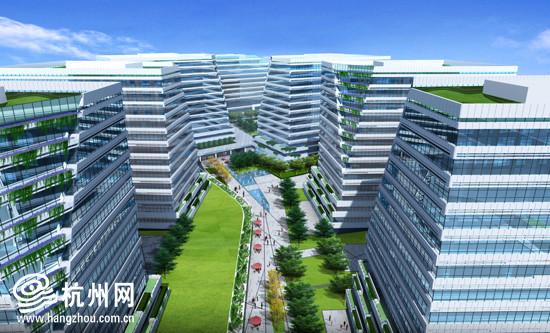 杭州首个总投资30亿元的office park就要来了