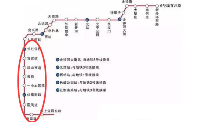 天津地铁7号线批了 将设八里台、海光寺等站点