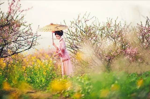 我们相遇,宛若桃花盛开(情人节,一眼就醉!)