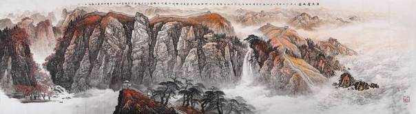 侯德昌《幽燕金秋图》