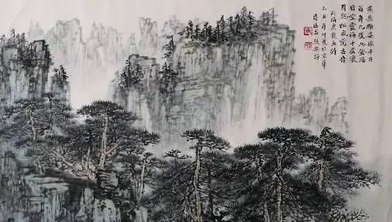 松涛深处听泉声