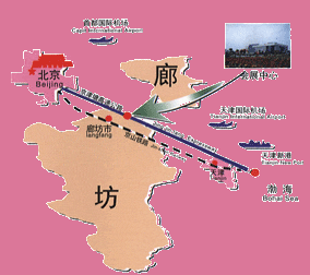 中国唯一被两大直辖市“拦腰截断”的地级市, 造就省级飞地