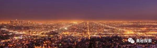 洛城夜景。