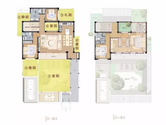 绿城又放大招，165㎡做出“六个院子”！再次刷新中式合院产品新高度