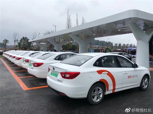 摩拜共享汽车正式推出：联手北汽一汽，贵州首发