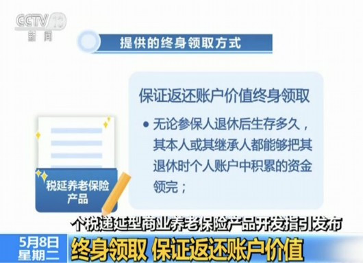 个人税收递延型商业养老保险管理办法出台