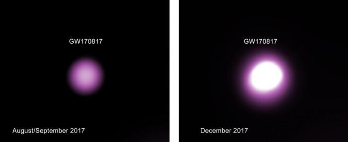 科学家判断双中子星剧烈合并事件可能生成了一颗小型黑洞