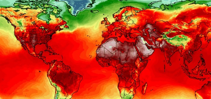 热浪席卷北半球 全球多地气温创下高温新纪录