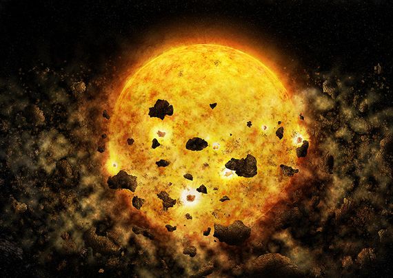 NASA首次观察到“吞噬一颗行星”的年轻恒星