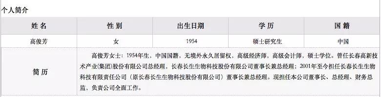 刚刚,长生生物财务总监,被抓了!