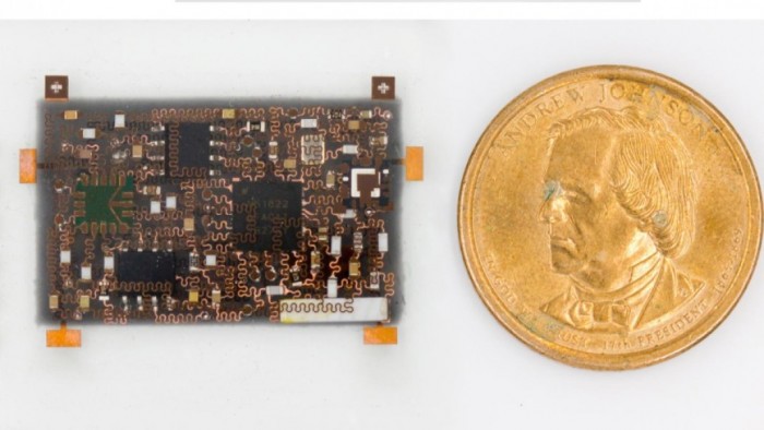 科研人员研制出可拉伸的“智能绷带”柔性电路板