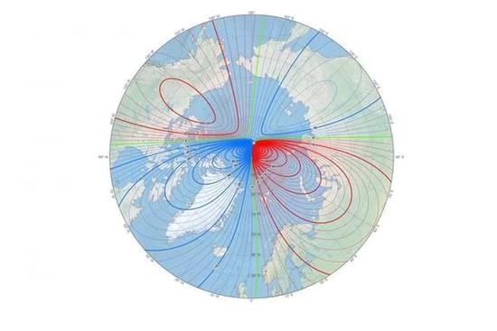 地球磁北极移动太快 科学家提前更新磁场模型地图