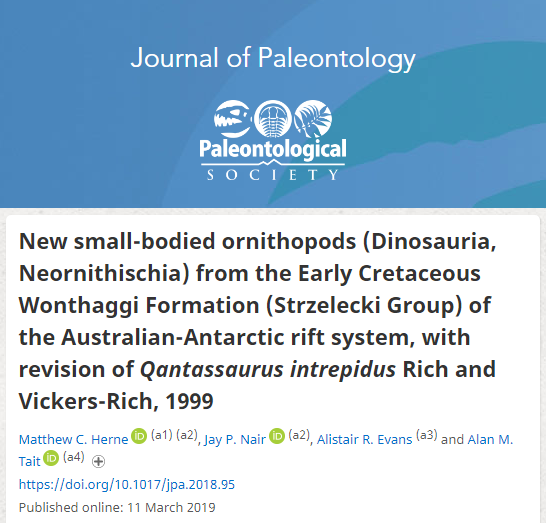 科学家在澳大利亚发现一种小恐龙 体型与袋鼠差不多