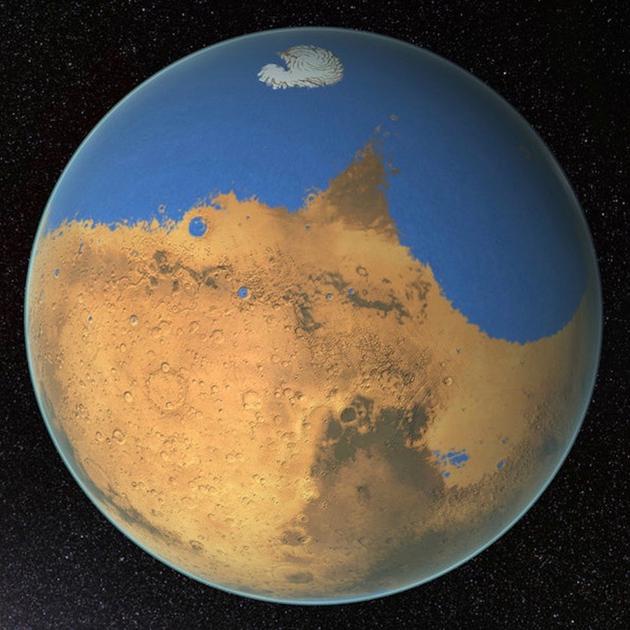火星为啥干旱？大气层水蒸汽持续向太空逸出