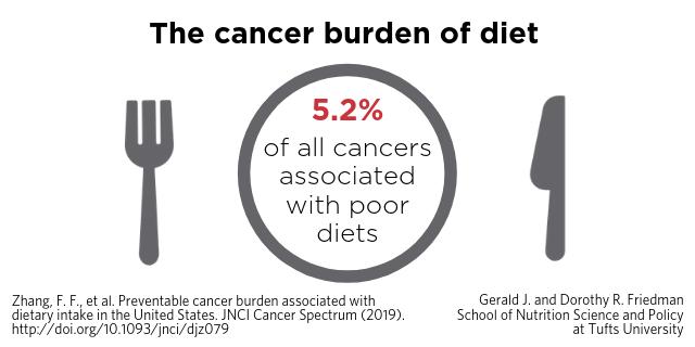 研究发现可预防的癌症与不同类型的不良饮食密切相关