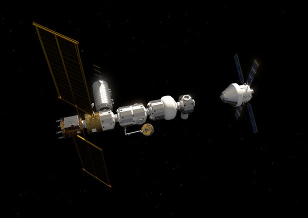 科学家选定“门户”月球空间站的运行轨道