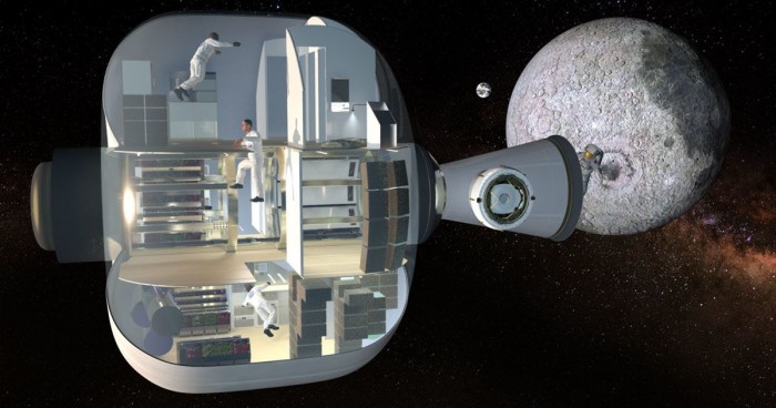这个充气式太空舱将为宇航员提供舒适的火星之旅