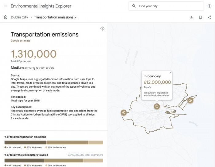 谷歌发布新工具 以帮助衡量和减少污染和碳排放