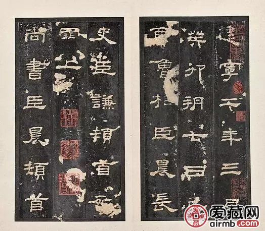 汉隶十大名碑书法作品鉴赏，汉隶十大名碑高清图片