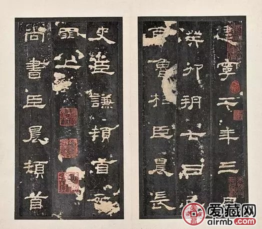 汉隶十大名碑书法作品鉴赏，汉隶十大名碑高清图片