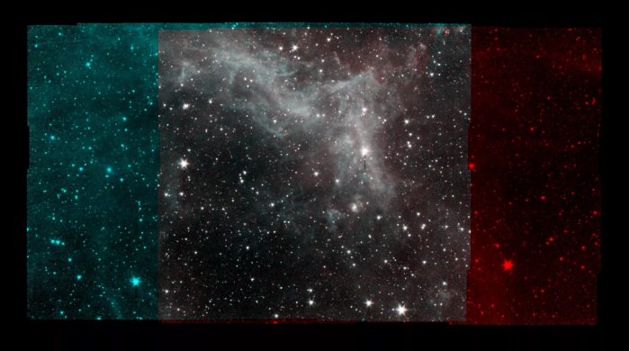 NASA公布斯皮策捕获的最后一张缥缈梦幻的星云图像