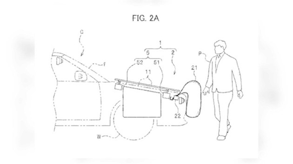 车内十气囊还不够！本田要把安全气囊装在车外