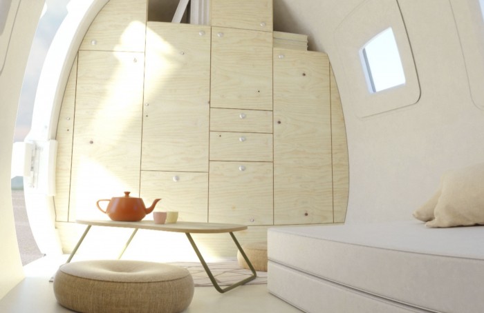 生态胶囊小房子Ecocapsule宣布推出更便宜的版本