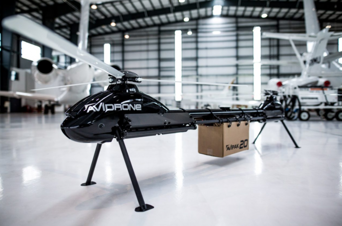 Avidrone采用有着独特双旋翼设计的无人机进行货物配送