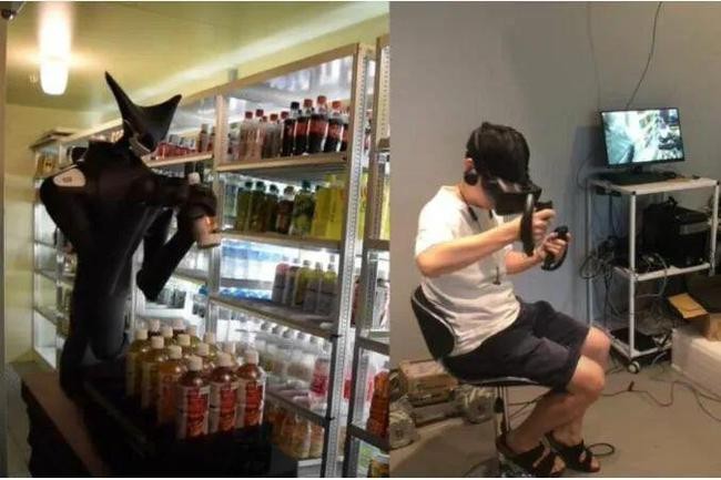 为解决劳动力短缺 日本超市开始使用VR机器人店员