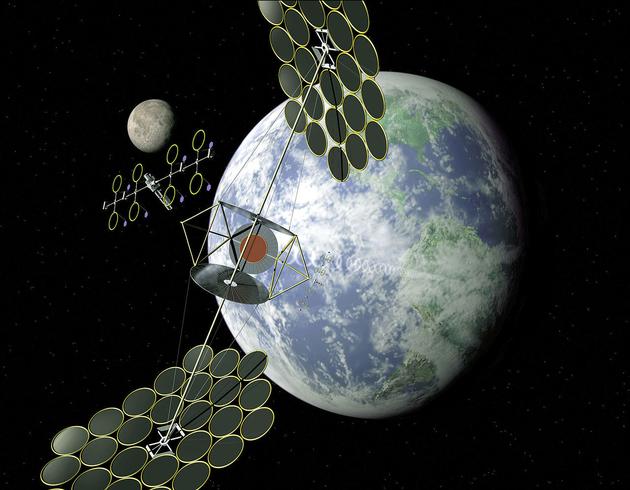 太空中的太阳能或许可以满足地球的能源需求
