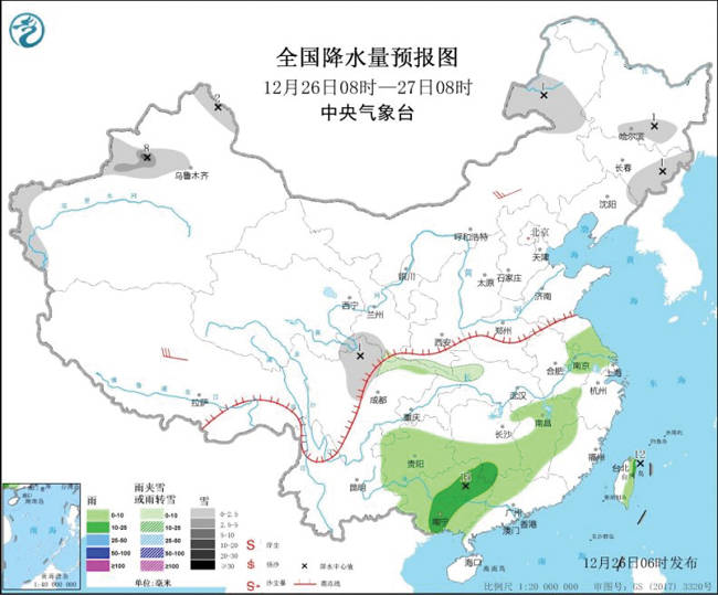 寒潮天气将影响我国中东部 华北中南部黄淮等地有霾天气