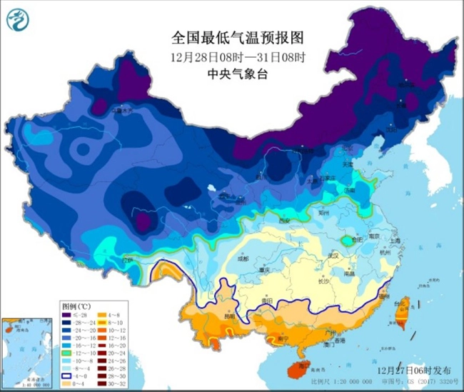 跨年“霸王级”寒潮实锤 我们将面对怎样的冷？