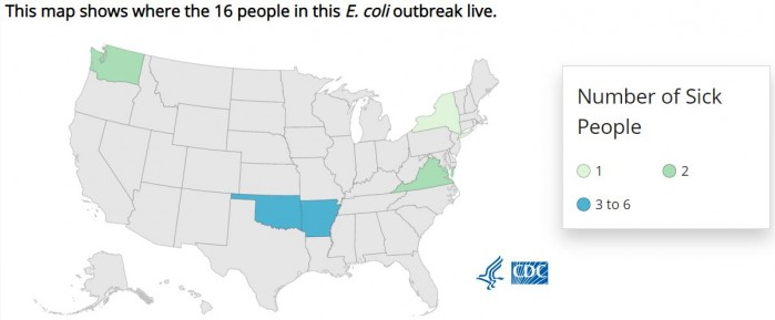 美CDC警告新大肠杆菌疫情正在引发严重疾病