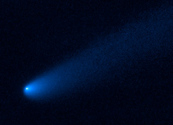 哈勃望远镜捕捉到一颗彗星出现在本不应该出现的地方