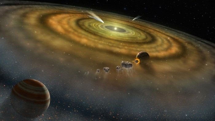 科学家发现地球和火星是由失踪的太阳系物质形成