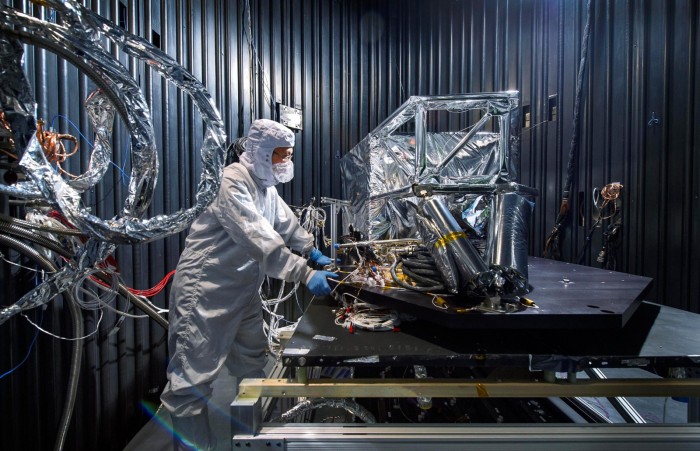NASA正努力让詹姆斯·韦伯太空望远镜达成-266℃的极低工作温度