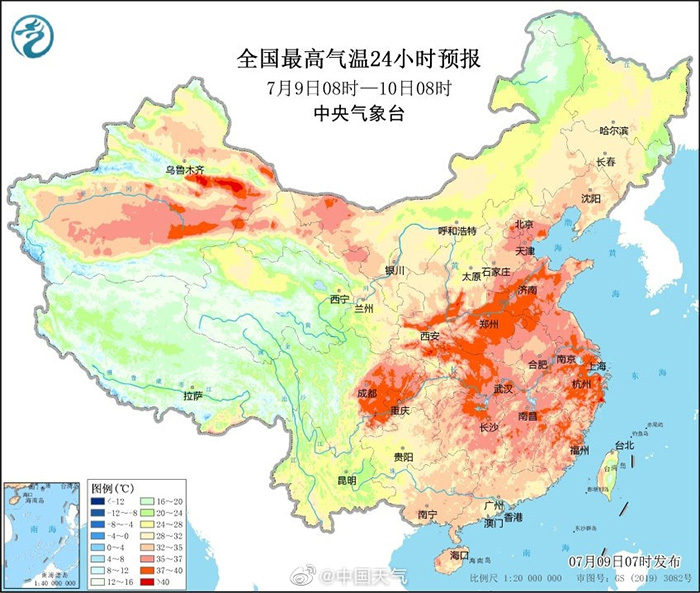 大范围高温再现：白天炙烤、夜间闷蒸