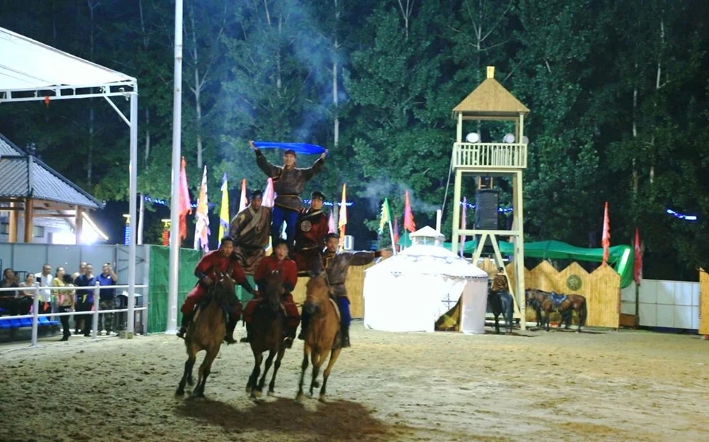 河北涞水：实景演出激活景区夜经济